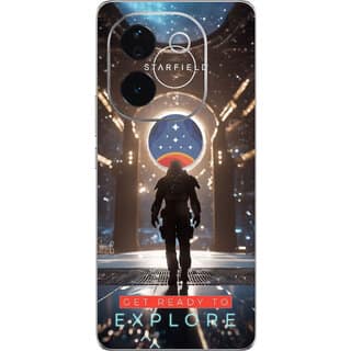 Yug Emporium Back Skin Wrap For IQOO Z9s Pro 5G Premium Quality Full Coverage (Star Field) (Back Cover Multicolor)