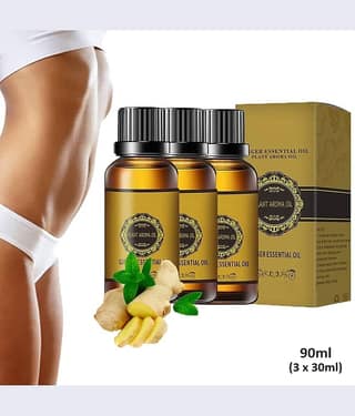 Donnara Organics Ginger Essential oil For Belly Fat Shaping & Firming Gel 90 mL