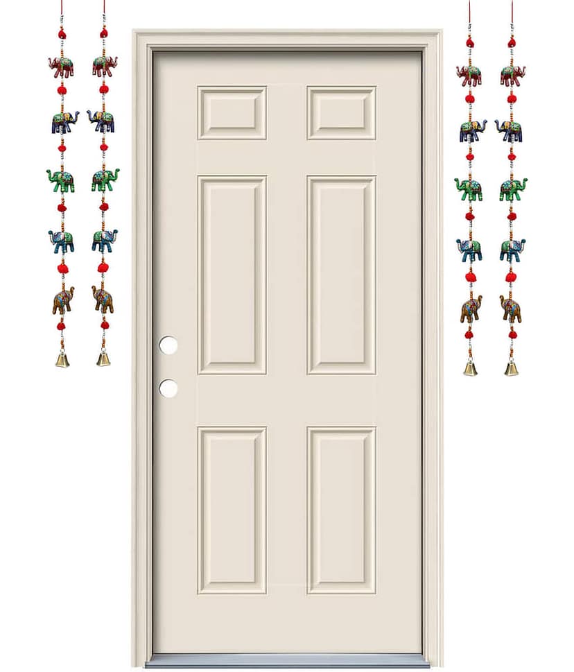 FASHION BIZZ Traditional Door Hanging 3 ft Multi ( Pack of 1 ) view 2