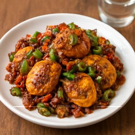 Egg chilli