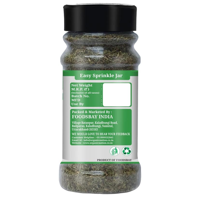 Organic Nation Thyme Leaves 40g (Pack of 2) | Dried Thyme for Cooking | Aromatic Herb for Grilling, Soups, Stews & Roasting view 7
