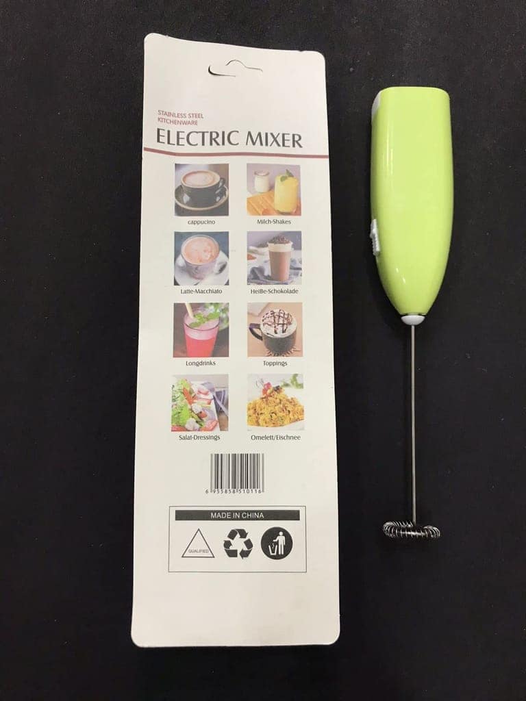 GOKULAM Handheld Milk Wand Mixer Frother for Latte Coffee Hot Milk, Frother for Coffee, Bulletproof Coffee Maker, Egg Beater, Hand Blender, Coffee Beater view 4