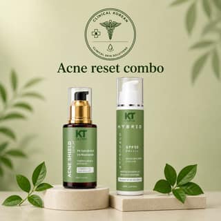 KT DERMA Korean Clinical Acne Reset Combo - 80ml