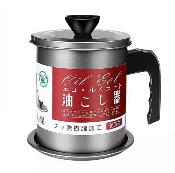 Wholesale Item - KITCHEN FRYING OIL SEPARTOR FILTER POT 1.4 L - MOQ 8 Pieces view 2
