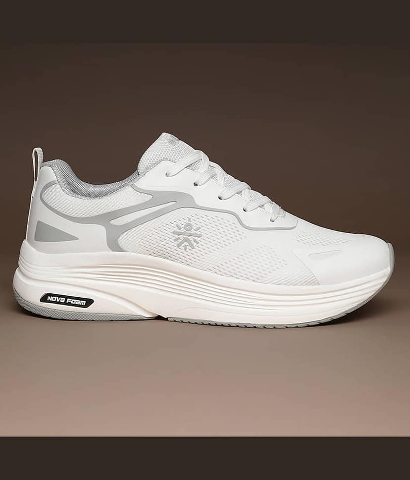 Cult Zyon White Men's Sports Running Shoes view 2