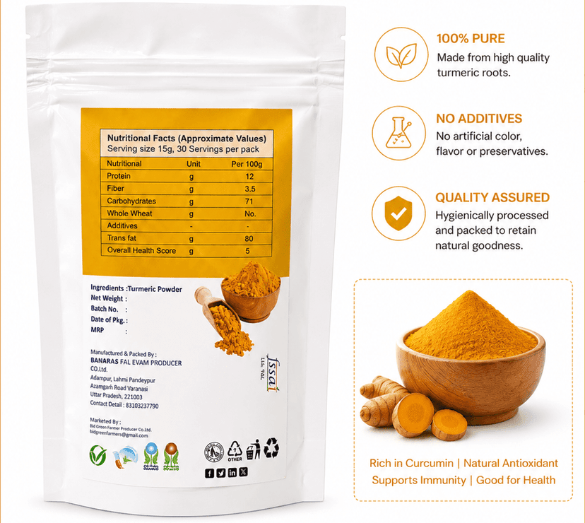 Pure Turmeric Powder view 3
