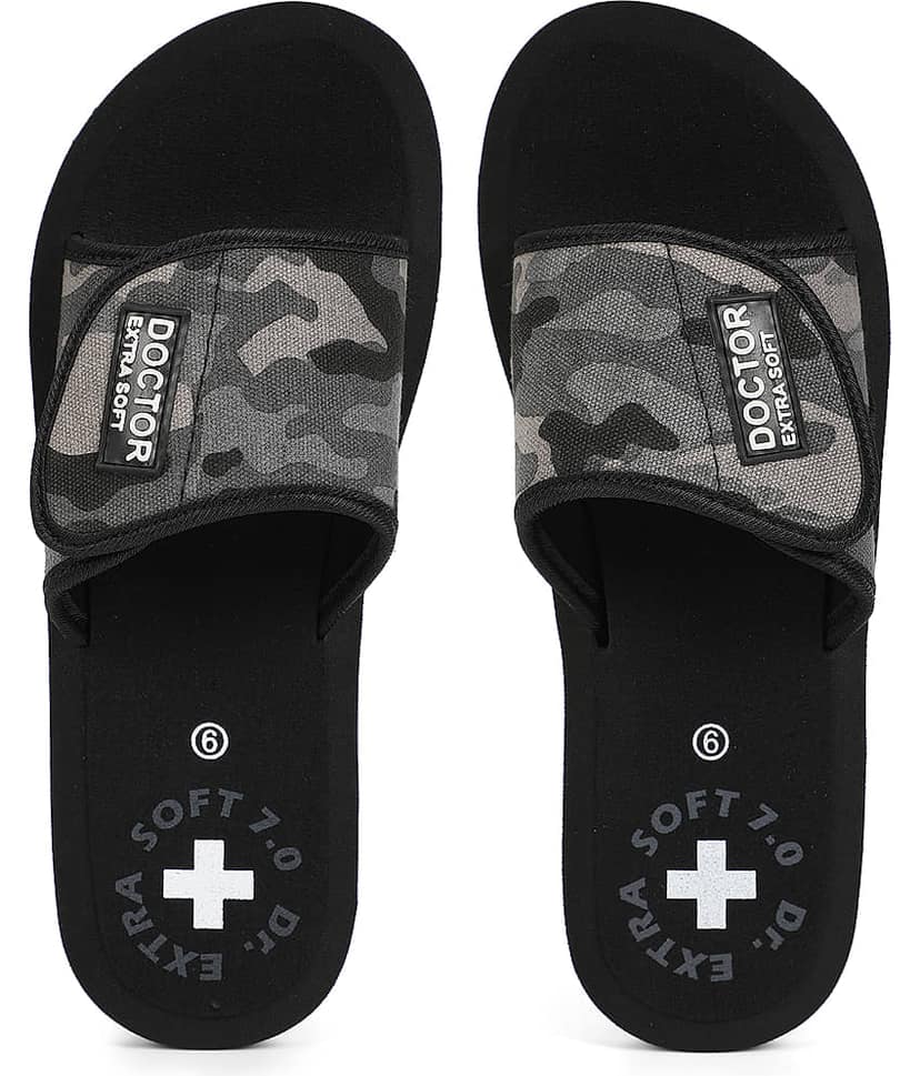 DOCTOR EXTRA SOFT - Olive Women's Slide Flip flop