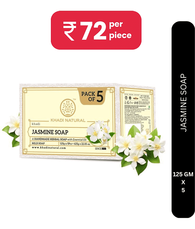 khadi natural Freshness Soap for All Skin Type ( Pack of 5 )