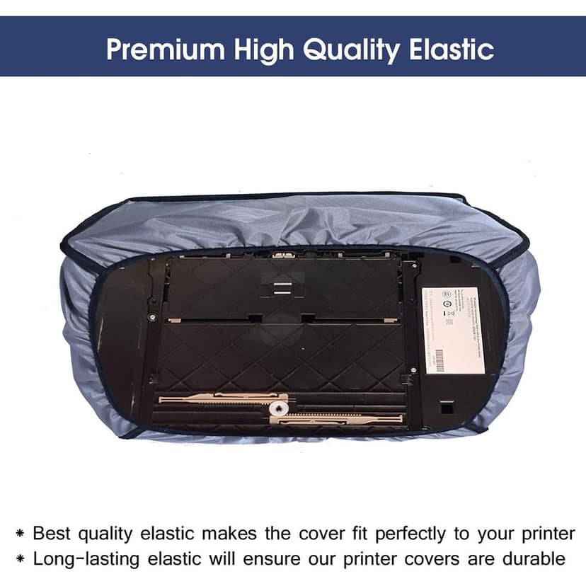 Palap Super Premium Dust Proof Printer Cover for HP 3835 (Grey ;50.4 x 41.2 x 27.23 cm) view 7