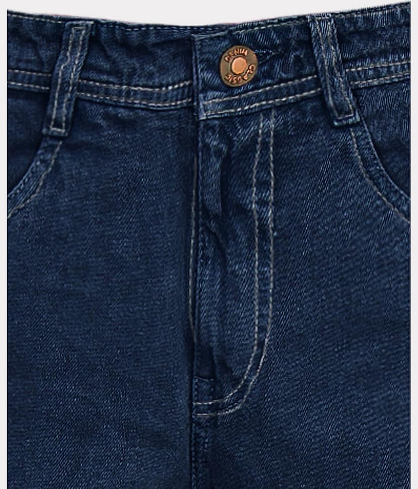 plounge Clean Look Men's Jeans - Blue ( Pack of 1 ) view 2