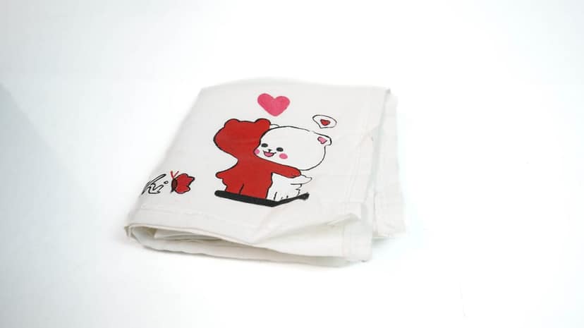 Painted Handkerchief 1 piece view 4