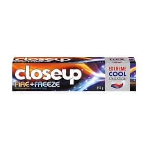 Closeup Fire Freeze Toothpaste Dual Sensation Warm And Cool 150gm