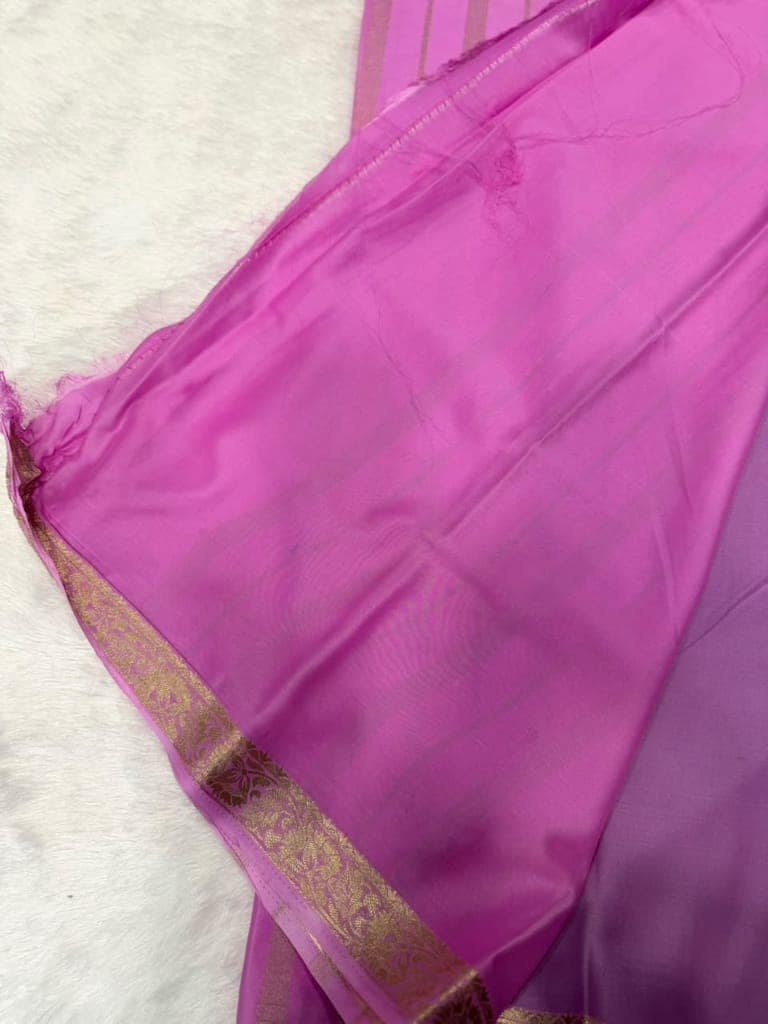 Dark Green Saree view 3