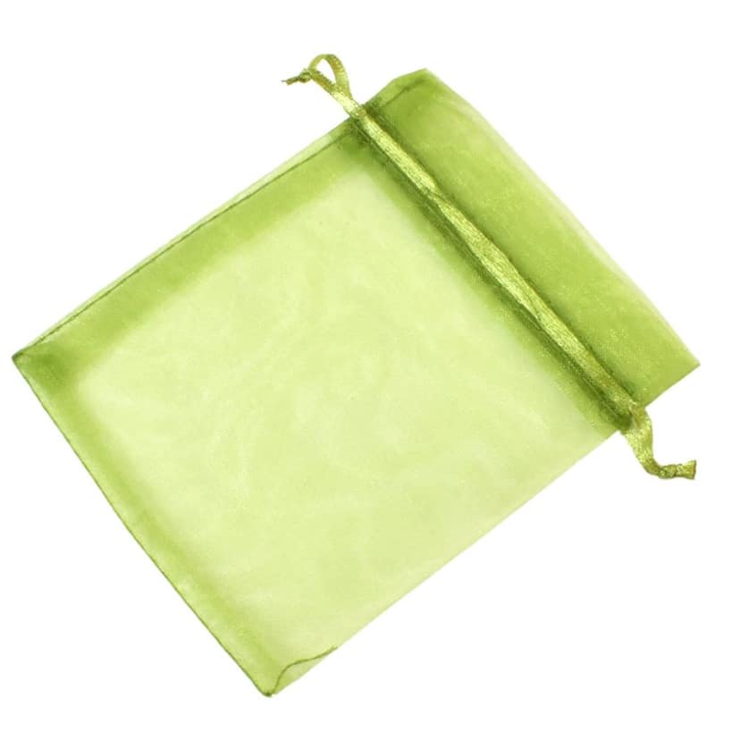Small Potli Gift Bags, Small Mesh Bags Drawstring Gift Bags (1Pc / 12×10 Cm) view 5