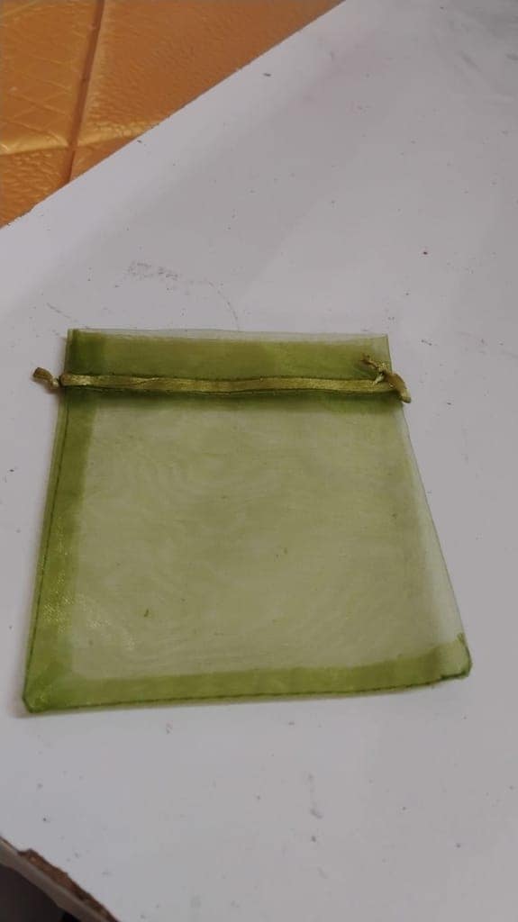 Small Potli Gift Bags, Small Mesh Bags Drawstring Gift Bags (1Pc / 12×10 Cm) view 7