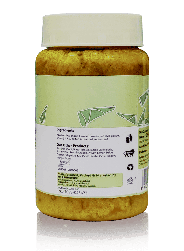 Kuhi's Bamboo Pickle made with King Chilli | Preservatives Free Pickle 200gm view 6