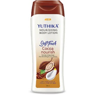 Yuthika Soft Touch Cocoa Body Lotion for Women Men, Hydrating Moisturizer Suitable for Dry Skin, (300ml)