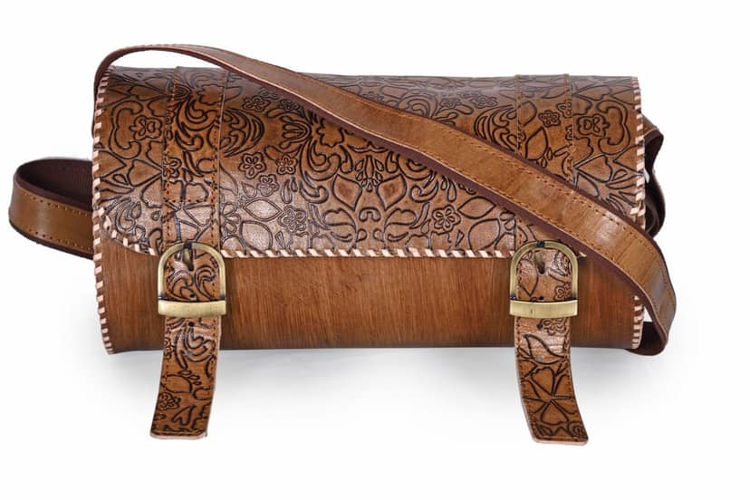 JITENDRA CHITARA; Leather Floral Sling Bag for Girls and Women,