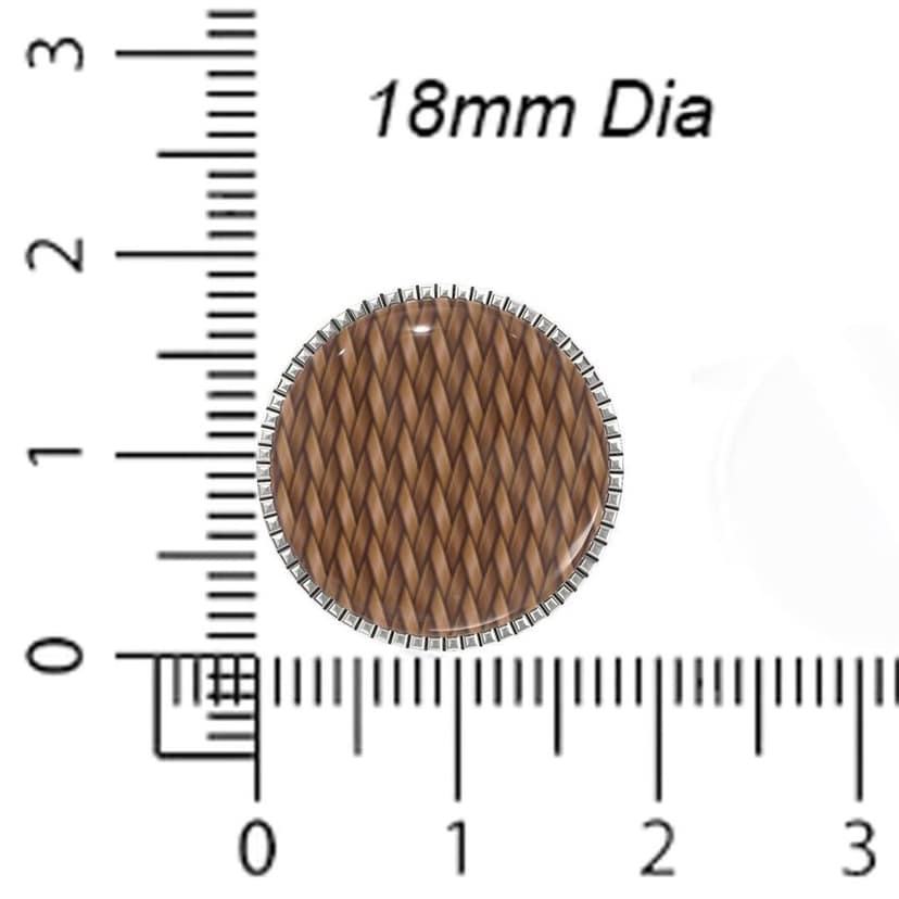 The Smart Buttons - Shirt Button Cover Cufflinks for Men - Woven Patterns Style view 6