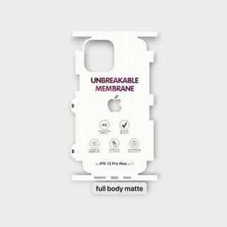 Runija Back Membrane 360 Matte Screen Guard protection For iPhone Mobiles