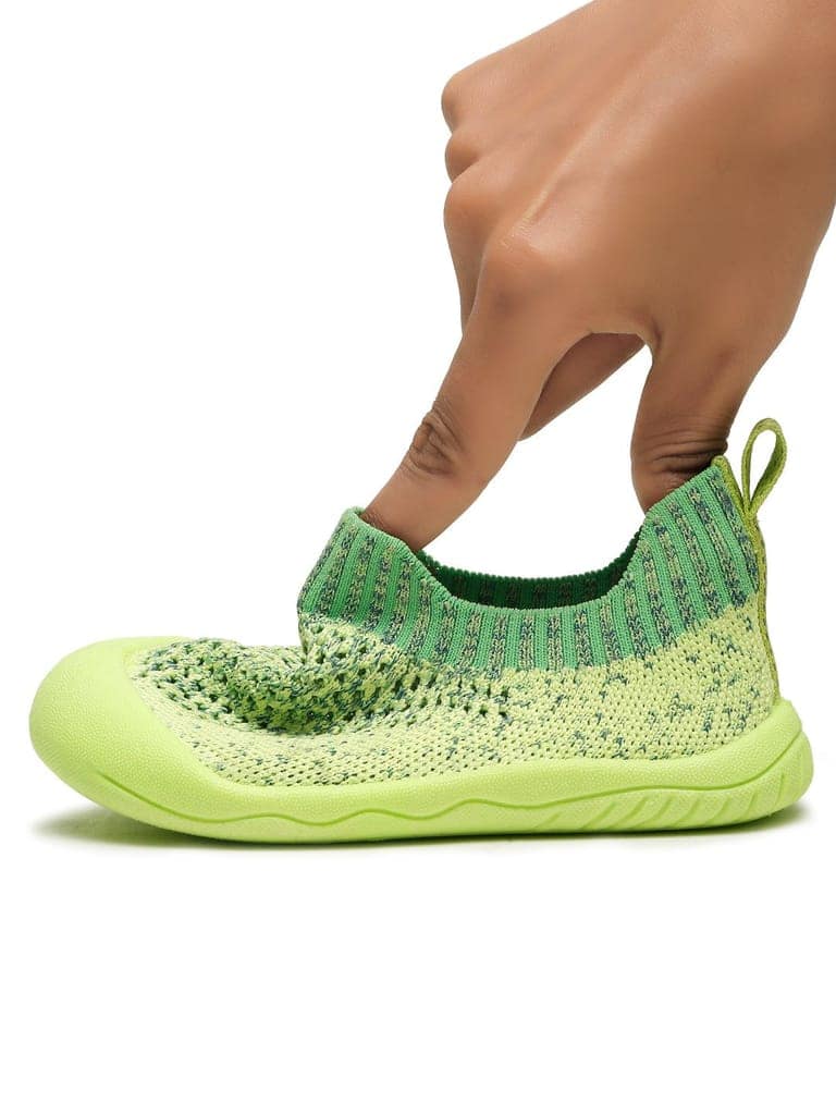 Macaroons Toddlers' First Step Shoes - Green (Unisex) view 9
