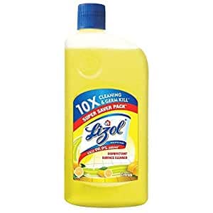 Lizol Disinfectant Floor Cleaner, Citrus, 975 ml