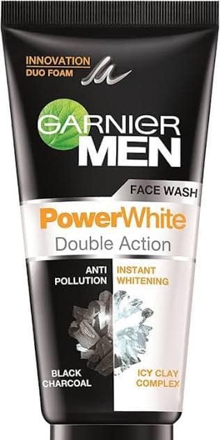 GARNIER MEN POWER WHITE FACE WASH 60GM