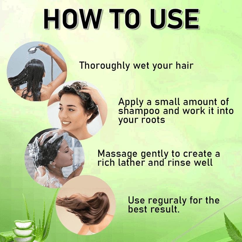 Kudos Aloe Vera Shampoo With Onion and Neem | 500 ML | Pack of 4 view 6