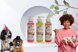 SWACCH Premium Shampoo for Dog (200ML) (Combo Pack of 3) Rose, Lemon & Strawberry