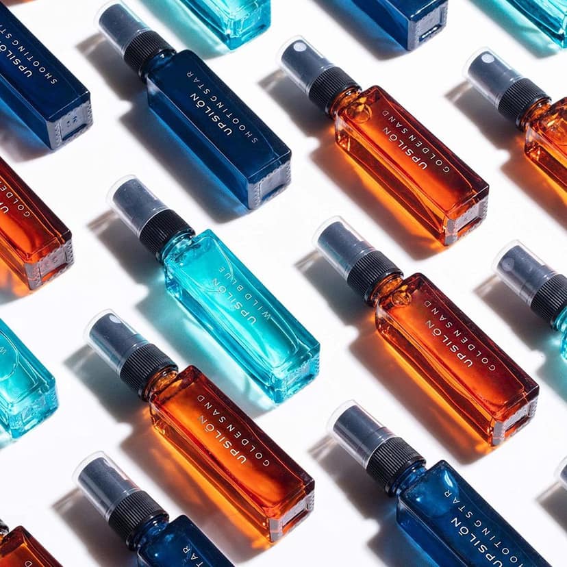 UPSILON Wild Blue Eau De Parfum with Combo of Long-Lasting Pocket Perfumes | Long Lasting Fresh & Powerful Fragrance Spray Travel Friendly Luxury Parfum Scent | Men’s Perfume | 124ml - Pack Of 2 view 7