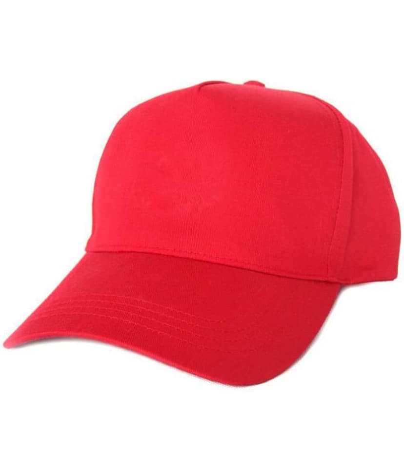 Tahiro Red Cotton Snapback Cap - Pack Of 1