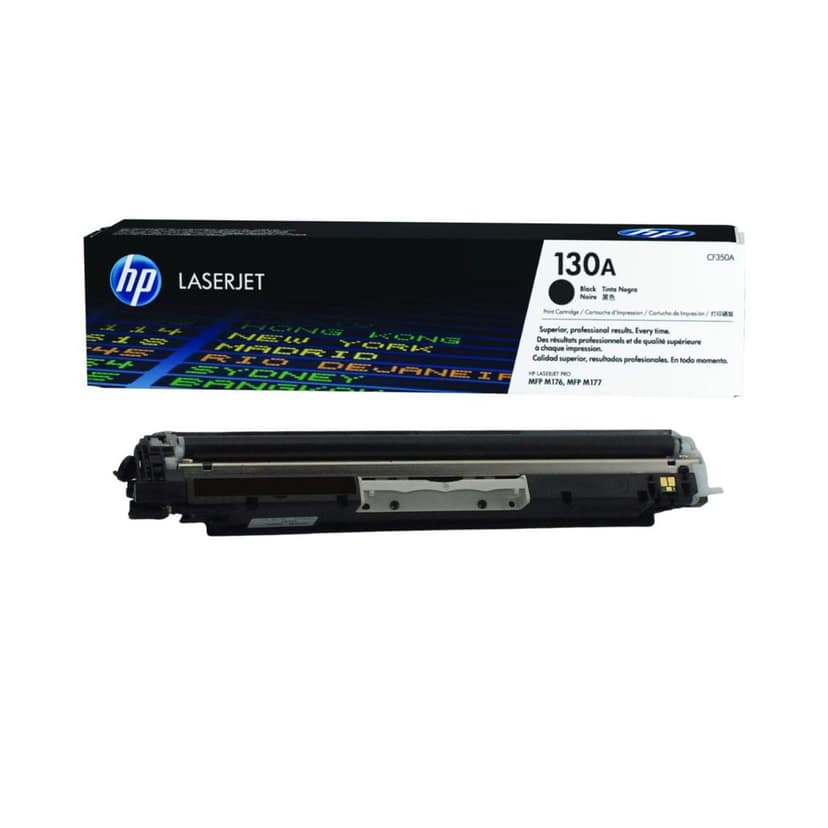 HP 130A Black Original LaserJet Toner Cartridge (CF350A) view 4