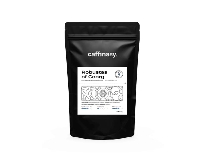 Robustas of Coorg - Roasted on 14/03 (Chemex/Clever Dripper) - 250 Gram