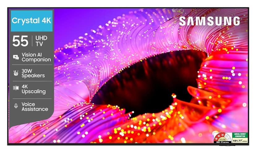 Samsung 55 inches Crystal UHD 4K Samsung Vision AI Smart TV UA55UE85AHULXL Samsung 55 inches Crystal UHD 4K Samsung Vision AI Smart TV UA55UE85AHULXL - Black / 55 Inches