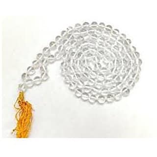 Ceylonmine - Stone Sphatik Mala for pooja
