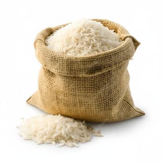 Premium Long-Grain White Rice - 50 kg - One jute bag