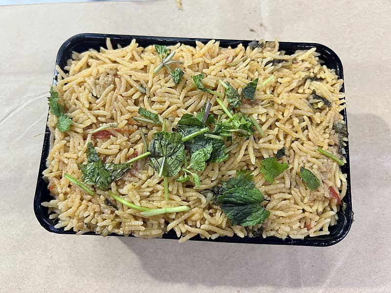 Plain biryani