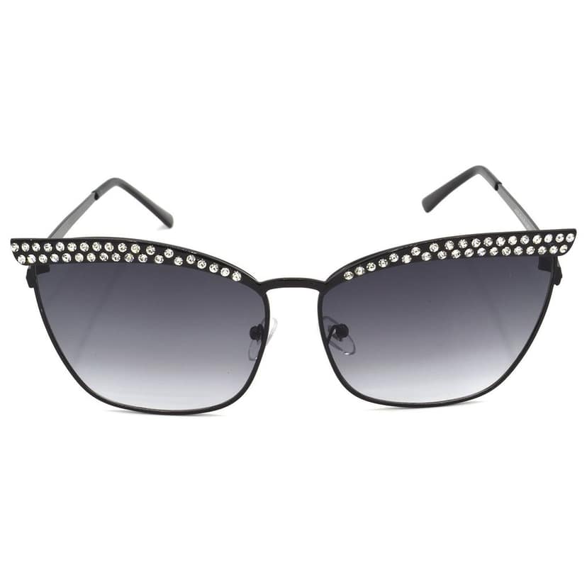 Hrinkar Multicolor Cat-eye Cooling Glass Multicolor Frame Best Sunglasses for Women - HRS330-BK-GRY view 2