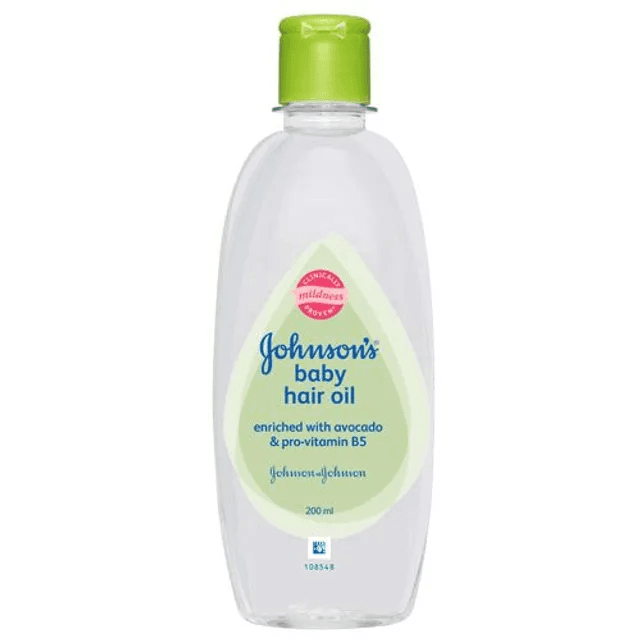 Johnson's Baby Hair Oil Avocado & Pro Vitamin B 200 Ml