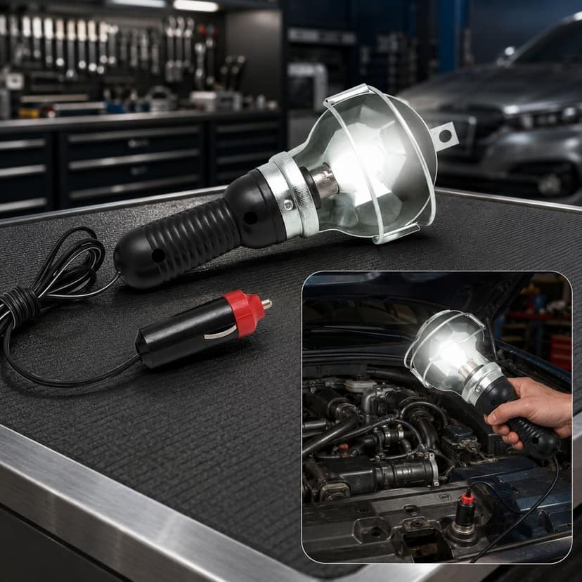 Portable Work Lamp – Handheld LED Light for Repairs