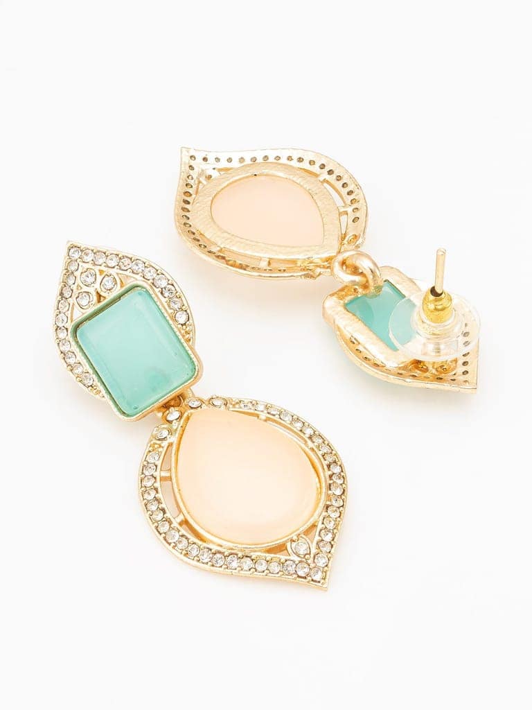 Morison Golden Heart Earrings Love and Elegance in Every Detail view 3