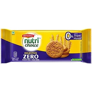 Britannia Nutri Choice Digestive Zero Biscuits, 366.8 g - 366.8 gm - One pack
