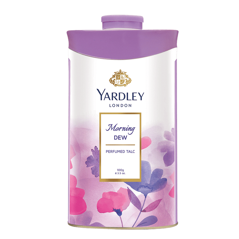 Yardley London Morning Dew Perfumed Talc, 100 gm