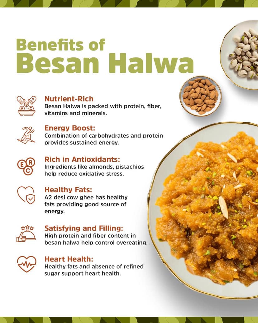 Instant Besan Halwa view 7