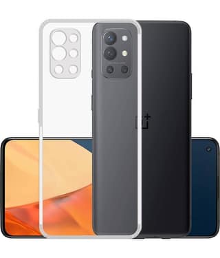 ZAMN - Transparent Silicon Silicon Soft cases Compatible For OnePlus 9R ( Pack of 1 )