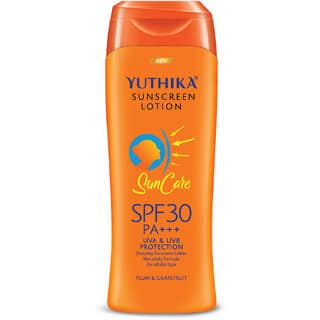 Yuthika Sunscreen Lotion SPF 30 PA+++ UVA UVB Protection 300ml