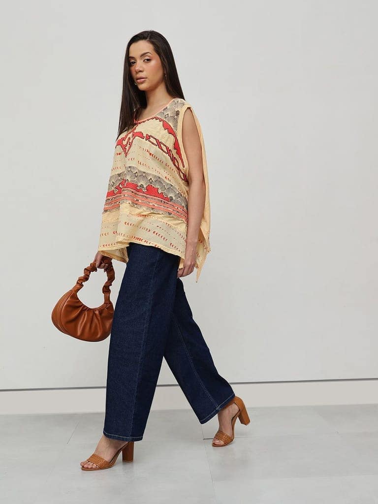 Embellished Top Cream view 6