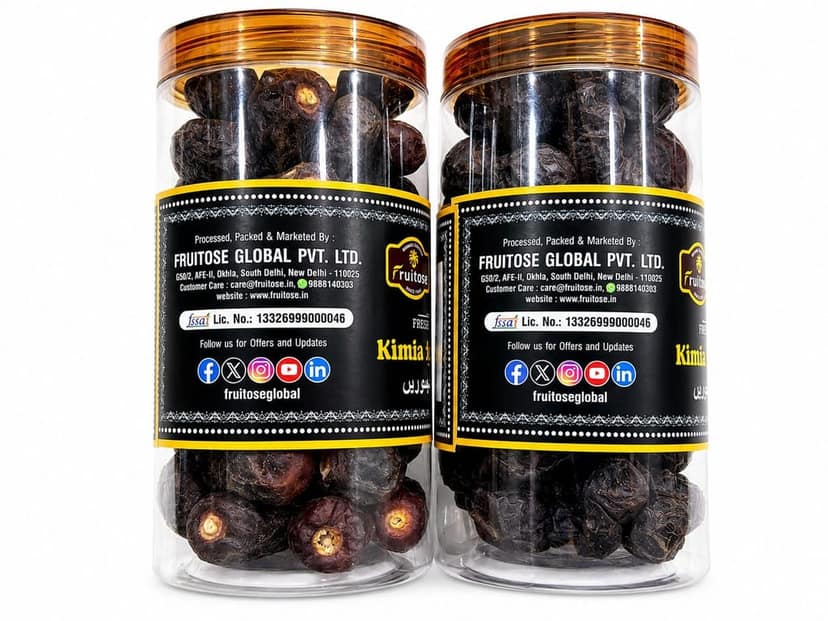 Premium Ajwa & Kimia Gold Dates Combo Pack | 500g + 500g (1Kg)