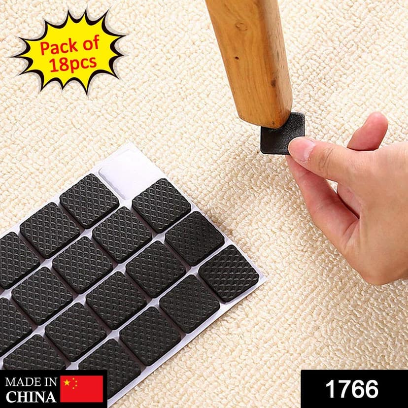 1766 Self Adhesive Furniture Pads - Square view 2