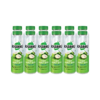 Karikku Tender Coconut Water - Pack of 12 (each 1 litre) | 100% Natural Electrolyte Drink | Refreshing Hydration, No Added Sugar